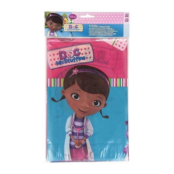 132480426-1-5.jpg Disney Doc McStuffins Plastic Table Cover - 120 Cm X 180 Cm