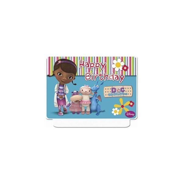 132480463-1-5.jpg Doc McStuffins Happy Birthday Decor Candle