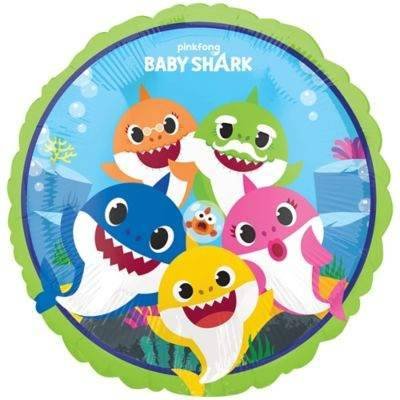 160348411-1-4.jpg Baby Shark Foil Balloon 18 inch