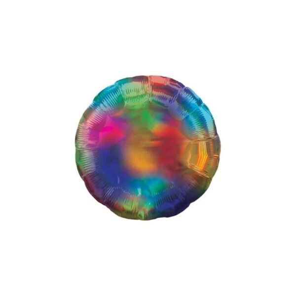 Multicoloured Circle Foil Balloon 18 inch