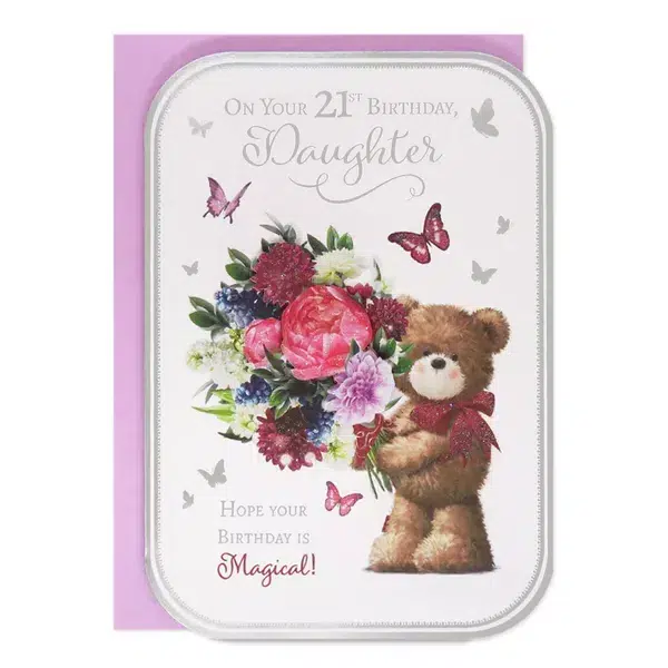 21st Daughter Birthday Card