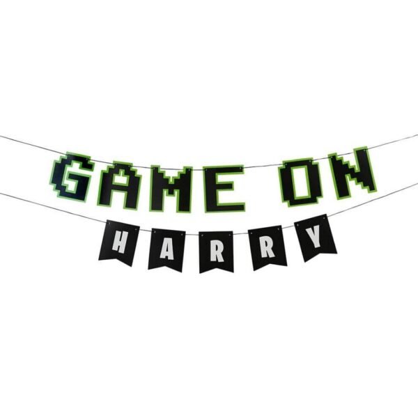 3058_58e90e3f-545d-49f1-88ca-bbfe32d181ce0.jpg Game On Personalised Banner 2M & 15 Sticker Sheets