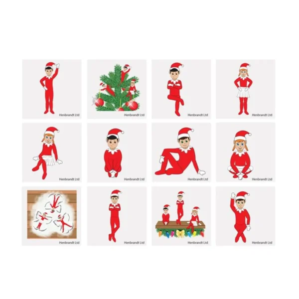 Elfin Around Mini Tattoos (Pack of 12)