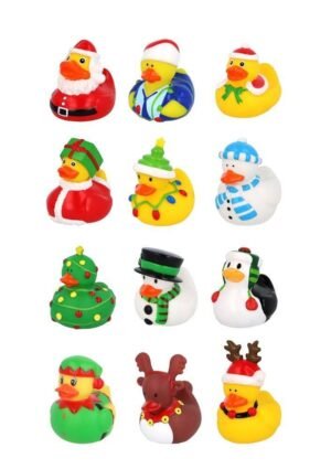 Mini Xmas Rubber Ducks (5cm)
