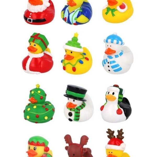 Mini Xmas Rubber Ducks (5cm)