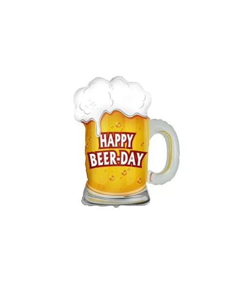 Happy Beer-Day Mini Shape Foil Balloon