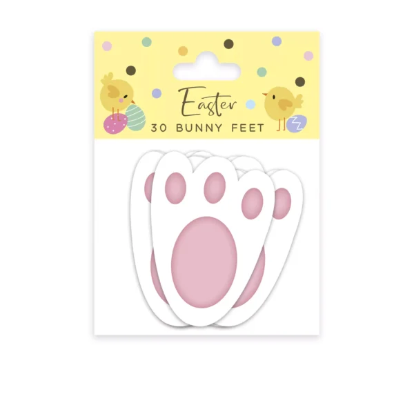 Easter Paper Bunny Feet