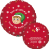 Foil Balloon 18" Shape Elf Special Delivery
