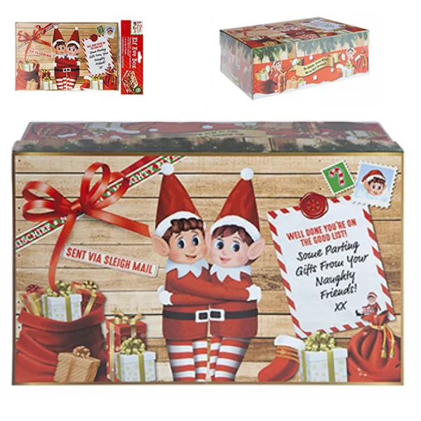 Elves Behavin' Badly Christmas Eve Elf Box