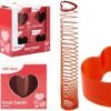 Heart Shaped Spring Red Colour