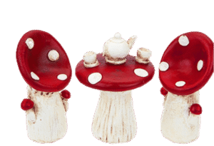 Secret Fairy Toadstool Tea Set for 2