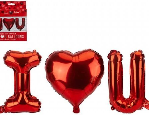 image.jpeg I Love You Red Foil Balloons