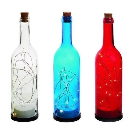 Warm White LED In a Decorative Glass Bottle