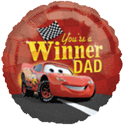 kq3y3pai0yj_256x256.gif Cars You’re a Winner Dad Foil Balloon