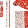 ELF Christmas Wrapping Paper 4m Assorted Designs