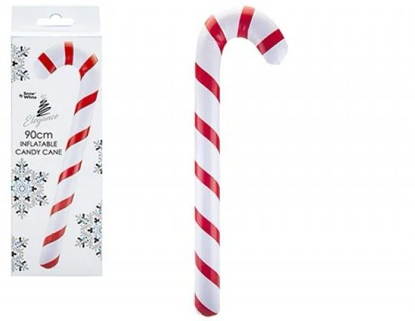 Inflatable Candy Cane 90cm Red and White
