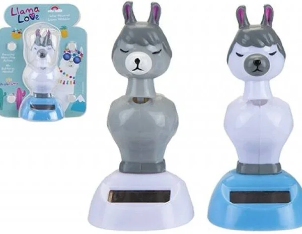 Llama Window Solar Wobbler Assorted Designs