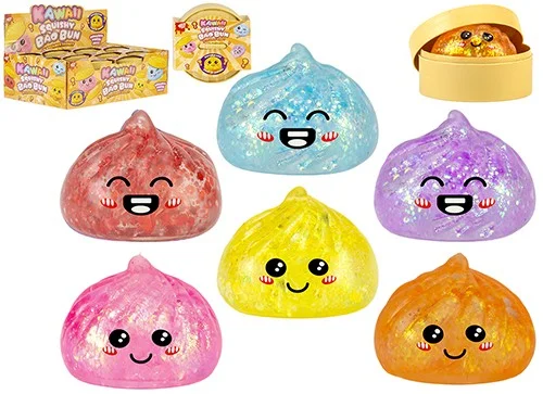 Wizz Toys Glitter Dumpling With Maltose In Basket 5.5cm