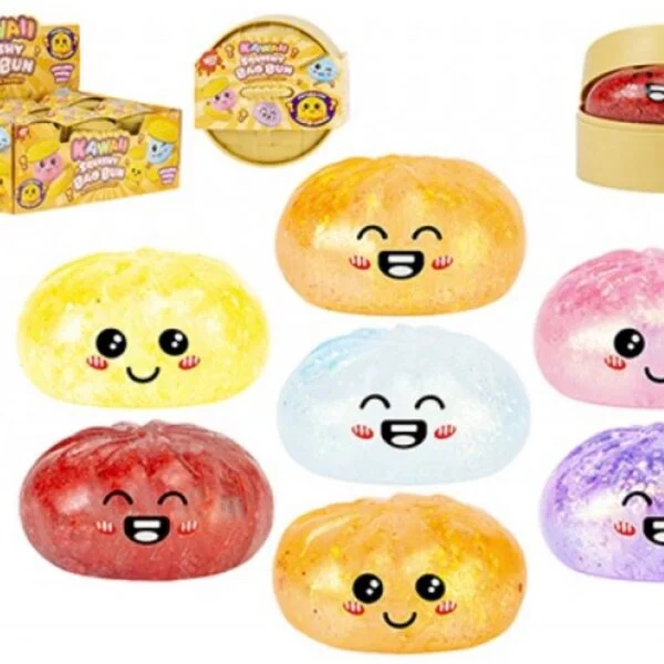 Wizz Toys Glitter Dumpling With Maltose In Basket 8.5cm